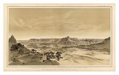 Grand Canyon: Panorama from Point Sublime (Part II. Looking South), c.1882-William Henry Holmes-Art Print