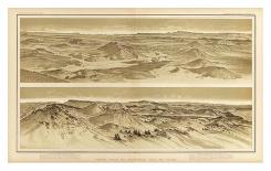 Grand Canyon: Panorama from Point Sublime (Part III. Looking West), c.1882-William Henry Holmes-Art Print