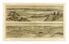 Grand Canyon: Composite Panorama from Point Sublime, c.1882-William Henry Holmes-Art Print