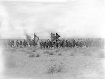 Ibn Saud's (Abd Al-Aziz Ibn Saud'S) Army on the March- Near Habl, 8th January 1911-William Henry Irvine Shakespear-Photographic Print