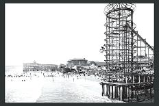 Amusement Park, Long Beach, California-William Henry Jackson-Art Print