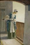 Then He Climbed Quietly Down, Jack and the Beanstalk, 1925-William Henry Margetson-Giclee Print