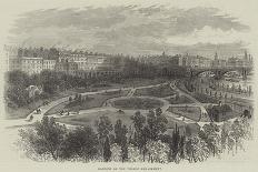Gardens on the Thames Embankment-William Henry Pike-Giclee Print