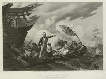 Battle of Lake Erie, 1813-William Henry Powell-Giclee Print