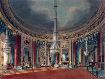 The Hall of Entrance, Carlton House from Pyne's 'Royal Residences', 1818 (Coloured Engraving)-William Henry Pyne-Giclee Print