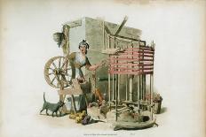 Brick Maker, 1808-William Henry Pyne-Framed Giclee Print