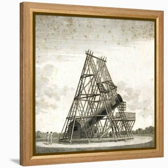 William Herschel's Forty-Foot Telescope-null-Framed Premier Image Canvas