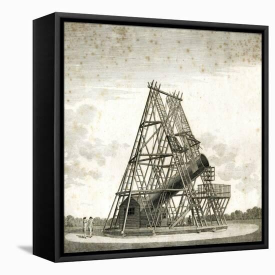 William Herschel's Forty-Foot Telescope-null-Framed Premier Image Canvas