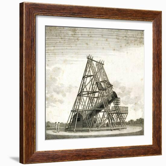 William Herschel's Forty-Foot Telescope-null-Framed Giclee Print