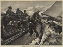 On Board an Emigrant Ship at the Time of the Irish Famine Ad 1846-William Heysham Overend-Giclee Print