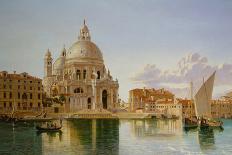 Santa Maria Della Salute, Venice by William H Burnett-William Hickling Burnett-Mounted Giclee Print