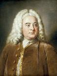 Portrait of George Frederick Handel-William Hoare-Framed Premier Image Canvas