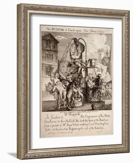 William Hogarth, 1762-Paul Sandby-Framed Giclee Print