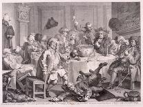 An Election Entertainment, 1755-William Hogarth-Framed Giclee Print