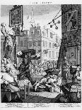 Gin Lane (Beer Street and Gin Lane), 1751-William Hogarth-Giclee Print