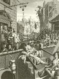 A Rake's Progress IV: the Arrested, Going to Court, 1733-William Hogarth-Giclee Print