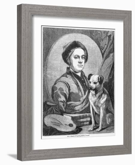 William Hogarth, British Artist-Middle Temple Library-Framed Photographic Print