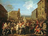 March of the Guards to Finchley, 1750-William Hogarth-Giclee Print