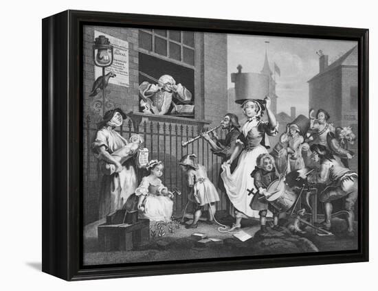 William Hogarth --William Hogarth-Framed Premier Image Canvas