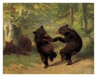 The Bear Dance-William Holbrook Beard-Framed Art Print