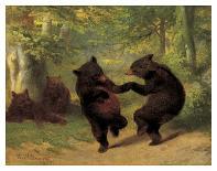 The Bear Dance-William Holbrook Beard-Art Print