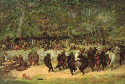 The Bear Dance' Art Print - William Holbrook Beard | Art.com