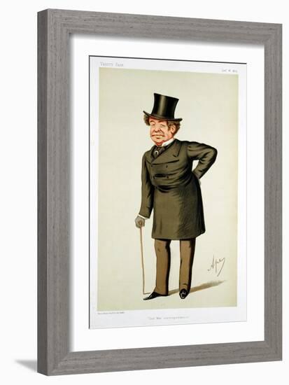 William Howard Russell, Irish-Born British Journalist, 1875-Carlo Pellegrini-Framed Giclee Print