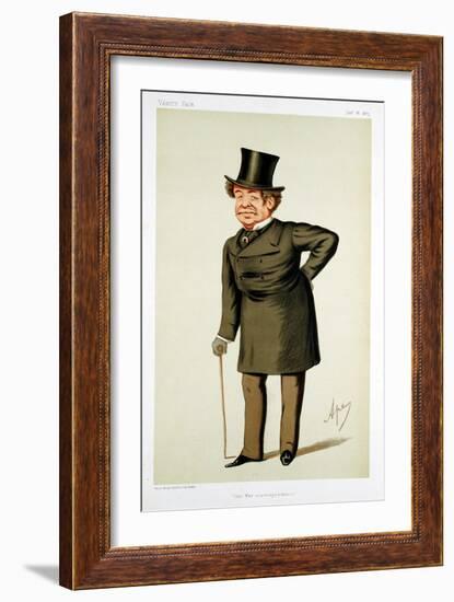 William Howard Russell, Irish-Born British Journalist, 1875-Carlo Pellegrini-Framed Giclee Print