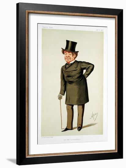 William Howard Russell, Irish-Born British Journalist, 1875-Carlo Pellegrini-Framed Giclee Print