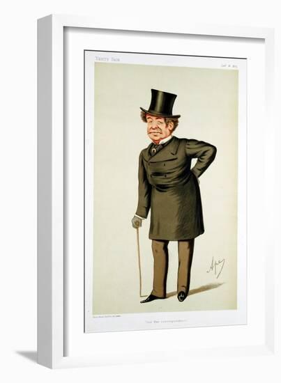 William Howard Russell, Irish-Born British Journalist, 1875-Carlo Pellegrini-Framed Giclee Print