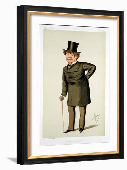 William Howard Russell, Irish-Born British Journalist, 1875-Carlo Pellegrini-Framed Giclee Print