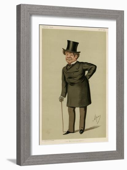 William Howard Russell-Carlo Pellegrini-Framed Art Print