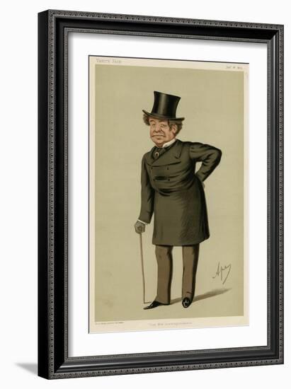 William Howard Russell-Carlo Pellegrini-Framed Art Print