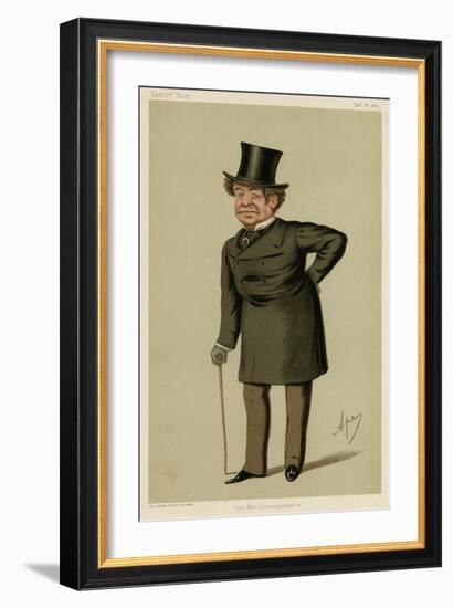 William Howard Russell-Carlo Pellegrini-Framed Art Print