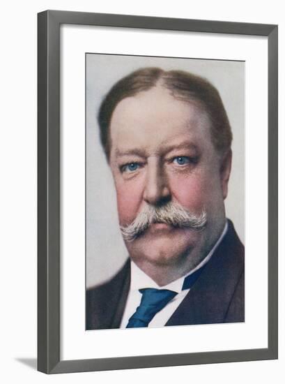 William Howard Taft, 1857 to 1930. 27th President of the United States. from the Wonderful Year…-null-Framed Giclee Print