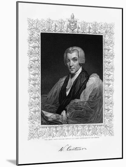 William Howley, Archbishop of Canterbury, 19th Century-W Holl-Mounted Giclee Print