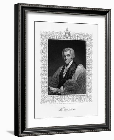 William Howley, Archbishop of Canterbury, 19th Century-W Holl-Framed Giclee Print