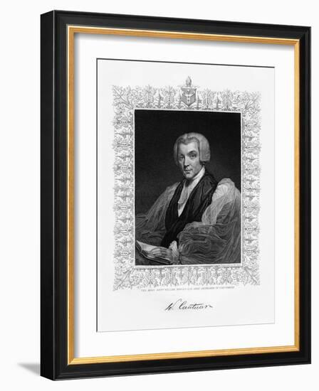 William Howley, Archbishop of Canterbury, 19th Century-W Holl-Framed Giclee Print