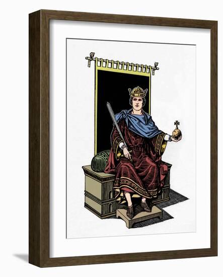 'William I', 11th century, c1925-Herbert Norris-Framed Giclee Print