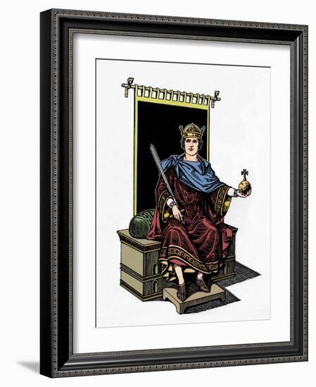 'William I', 11th century, c1925-Herbert Norris-Framed Giclee Print