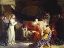 King Lear and His Three Daughters-William II Hilton-Giclee Print