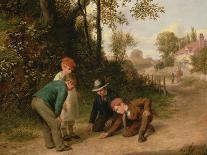 A Game of Marbles-William III Bromley-Giclee Print