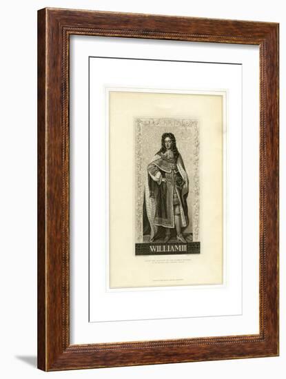 William III, King of England, Scotland and Ireland-William Home Lizars-Framed Giclee Print