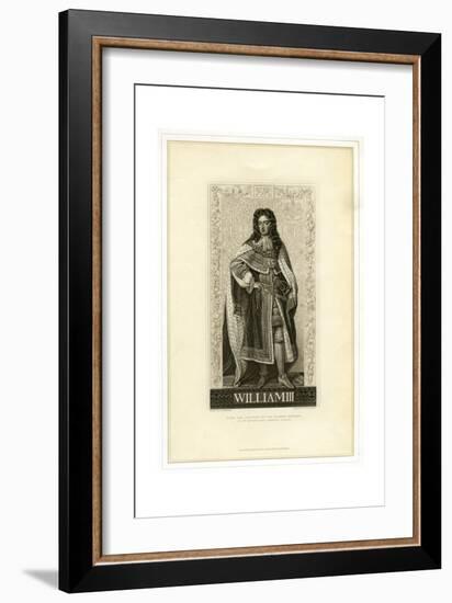 William III, King of England, Scotland and Ireland-William Home Lizars-Framed Giclee Print