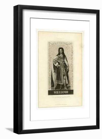 William III, King of England, Scotland and Ireland-William Home Lizars-Framed Giclee Print