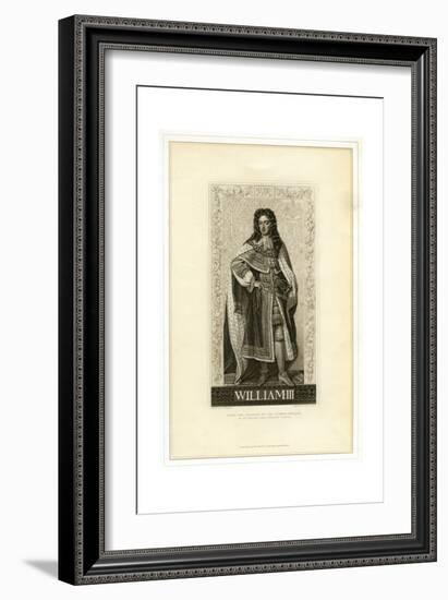 William III, King of England, Scotland and Ireland-William Home Lizars-Framed Giclee Print