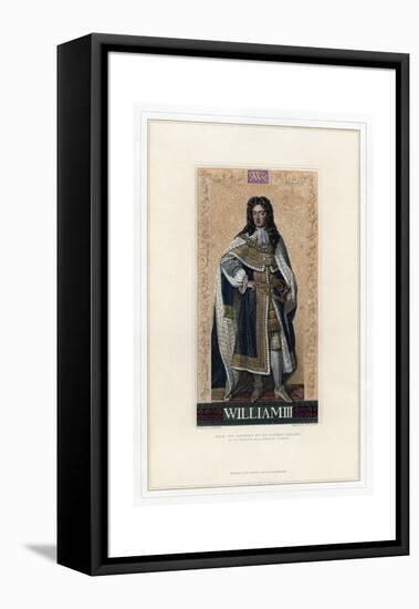 William III, King of England, Scotland and Ireland-William Home Lizars-Framed Premier Image Canvas