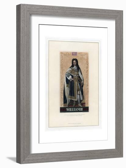 William III, King of England, Scotland and Ireland-William Home Lizars-Framed Giclee Print