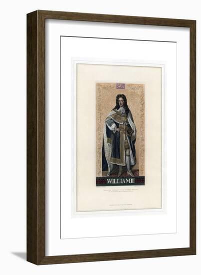 William III, King of England, Scotland and Ireland-William Home Lizars-Framed Giclee Print