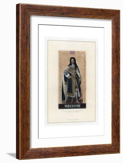 William III, King of England, Scotland and Ireland-William Home Lizars-Framed Giclee Print